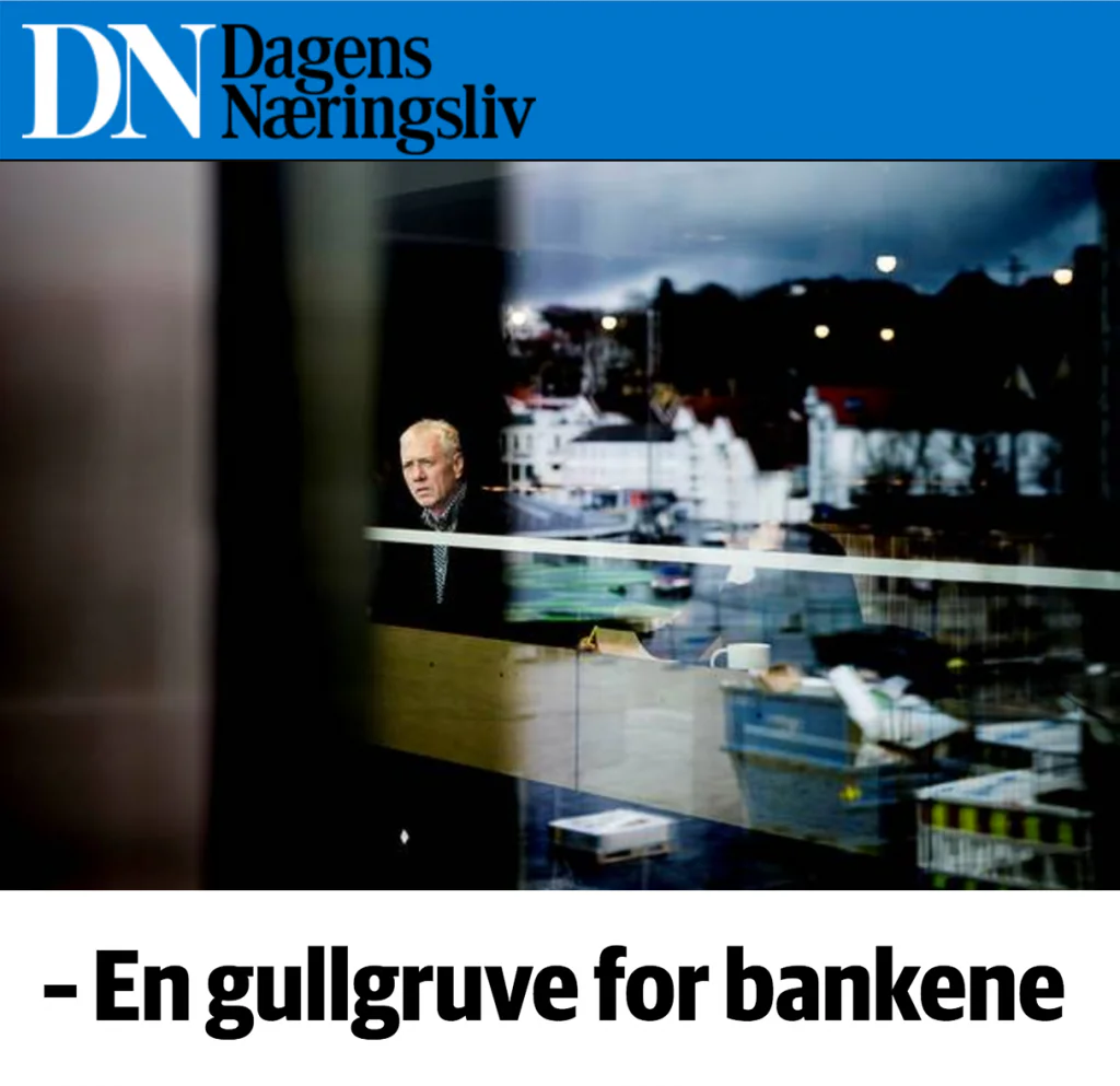 DN-artikkel: En gullgruve for bankene